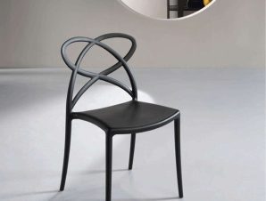 Καρέκλα Elena 45x53x82cm Black Capodarte