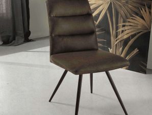 Καρέκλα Hill 43x63x93cm Brown Capodarte
